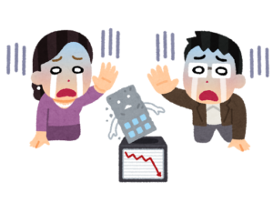 （くるのか？）日経平均２万円割れ（リセッション！）